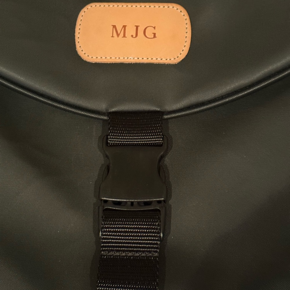 Jon Hart Black Canvas and Leather Padded Laptop 15 inch Case, Pre-loved like New - Picture 2 of 12